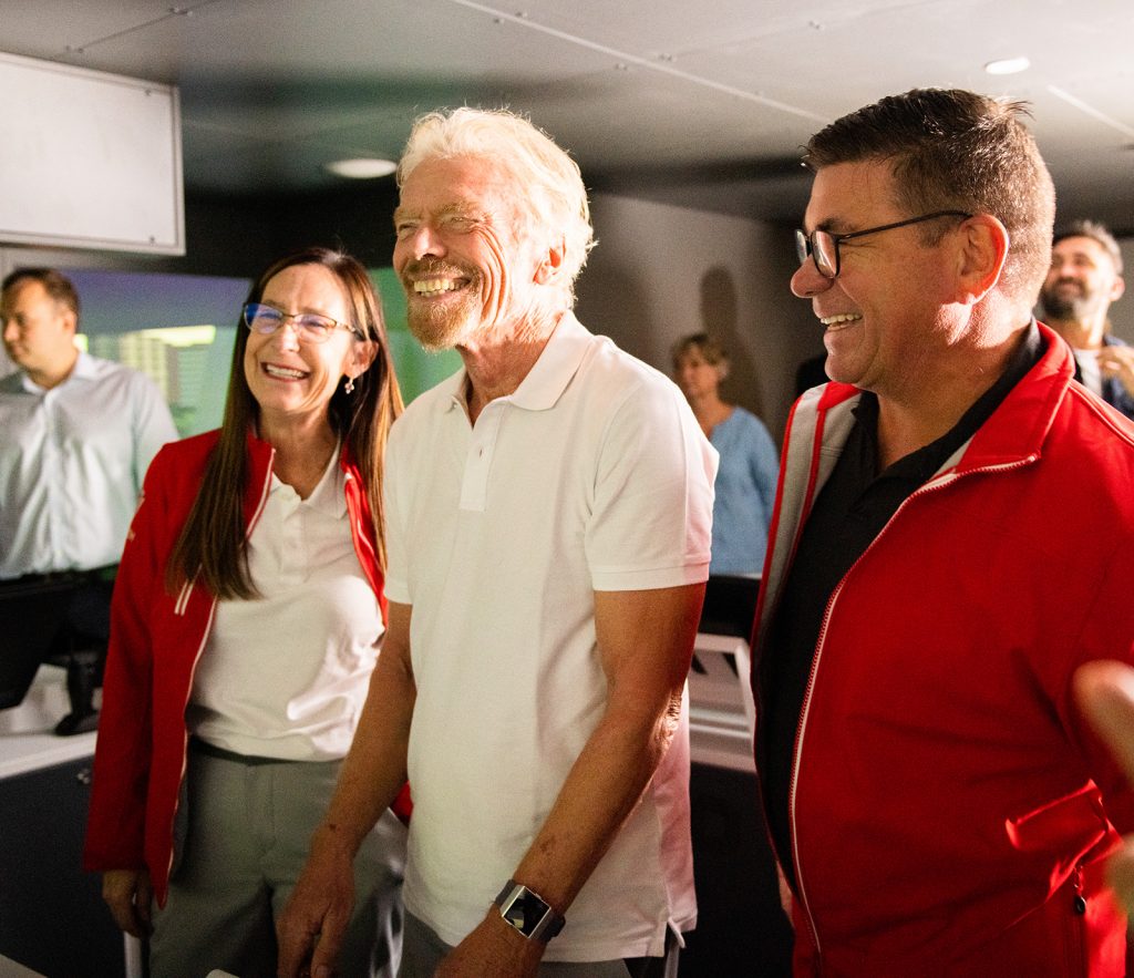 three people smiling - Maritime Skills Academy Simulator Centre opens